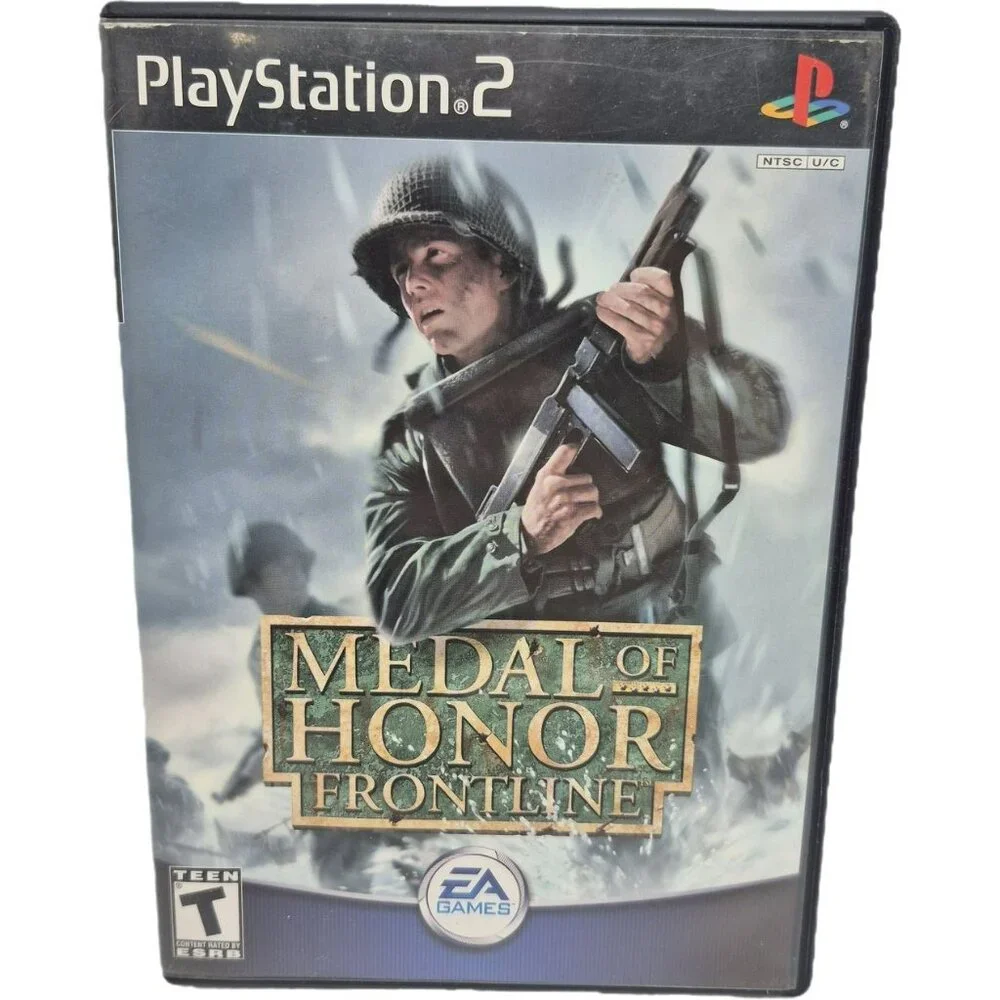 Sony PS2 Medal Of Honor Frontline PlayStation 2 Game EA Games Rated T